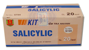 Test ST 04 kiểm tra nhanh Salisilic trong thực phẩm